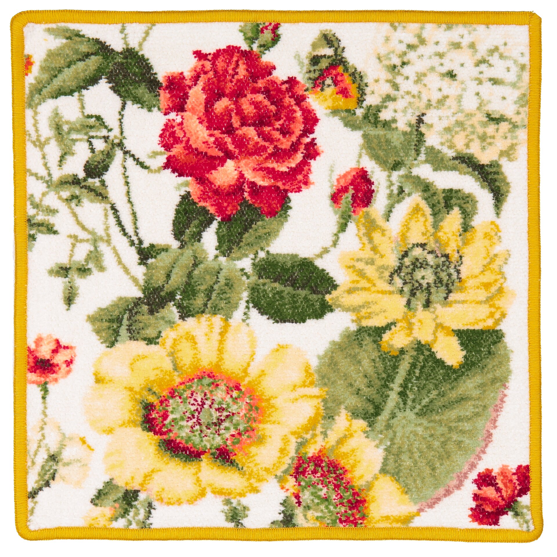 LUZIE Chenille Gesichtstuch 30 × 30 cm – Luxuriöses FEILER Gesichtstuch aus Original FEILER-Chenille, Made in Germany.