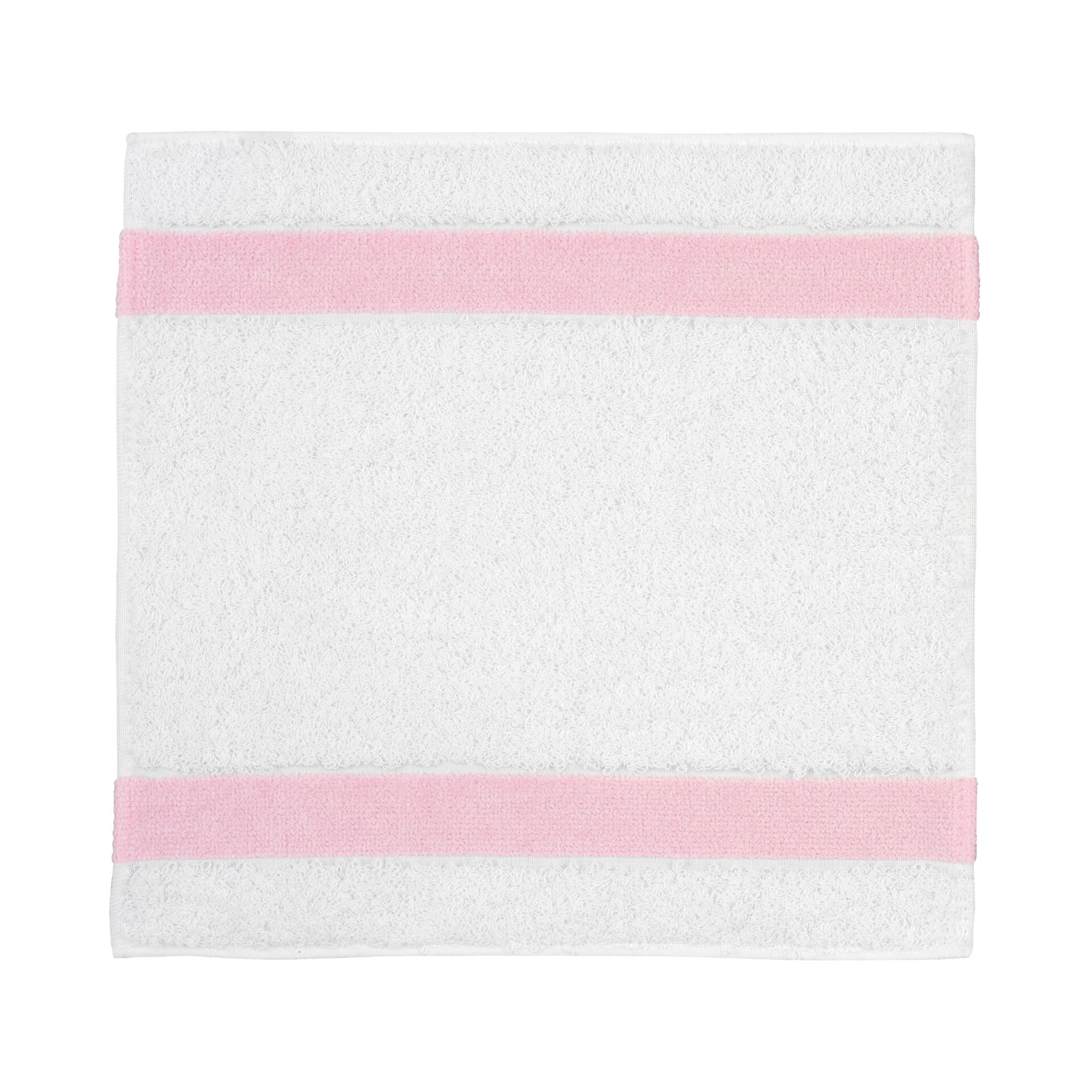 Elegant FEILER face cloth, Rose, 30 x 30 cm, made from premium terry cotton with an Original FEILER chenille border, German craftsmanship.