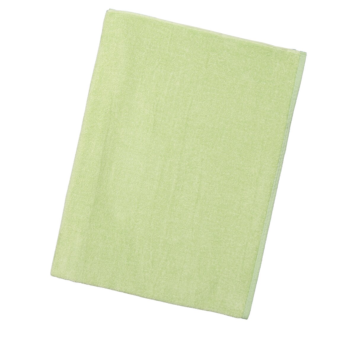 PURE Chenille-Badetuch 100 × 150 Pistazie – Luxuriöses FEILER Badetuch aus Original FEILER-Chenille, Made in Germany.