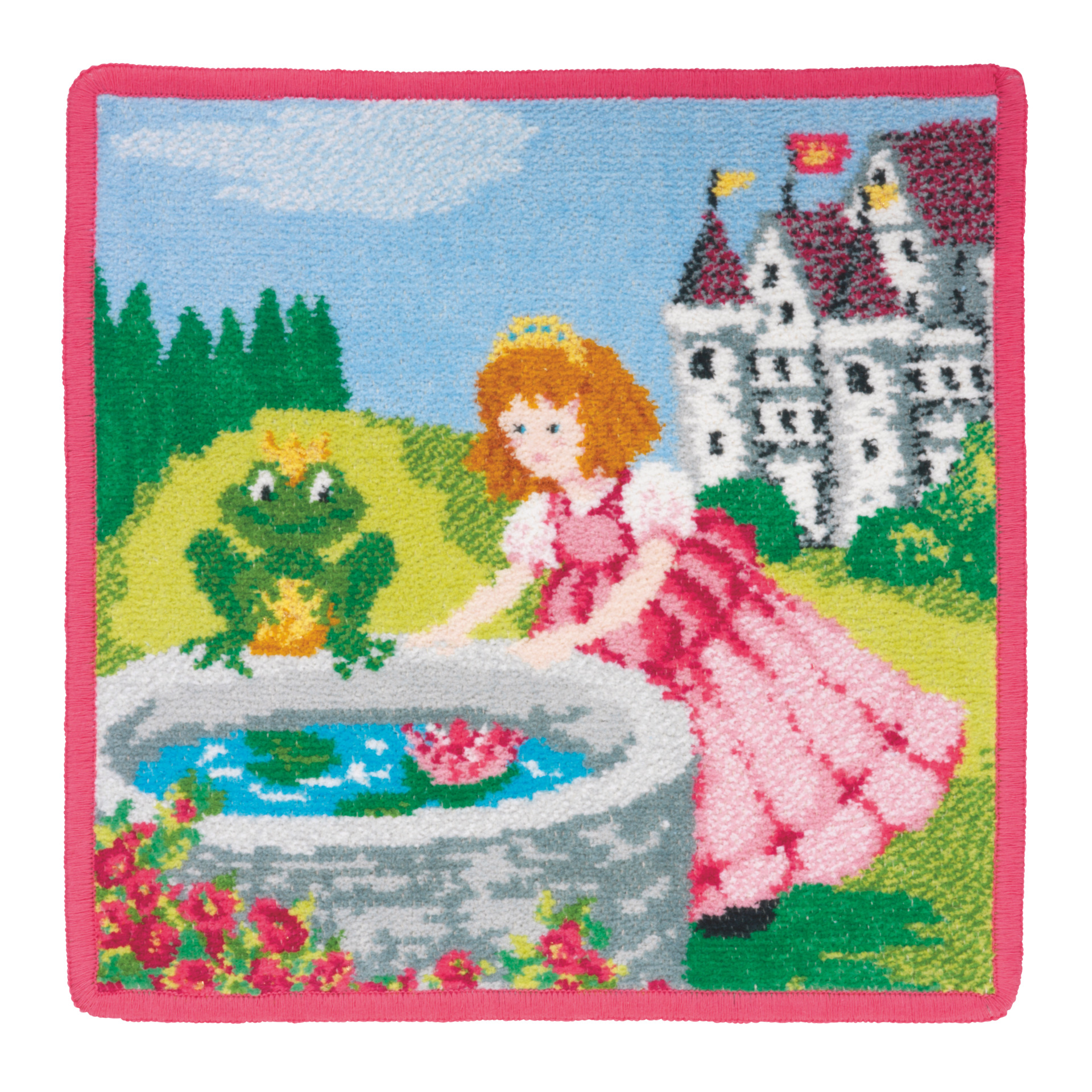 FROSCHKOENIG Chenille Gesichtstuch 25 × 25 cm – Luxuriöses FEILER Gesichtstuch aus Original FEILER-Chenille, Made in Germany.