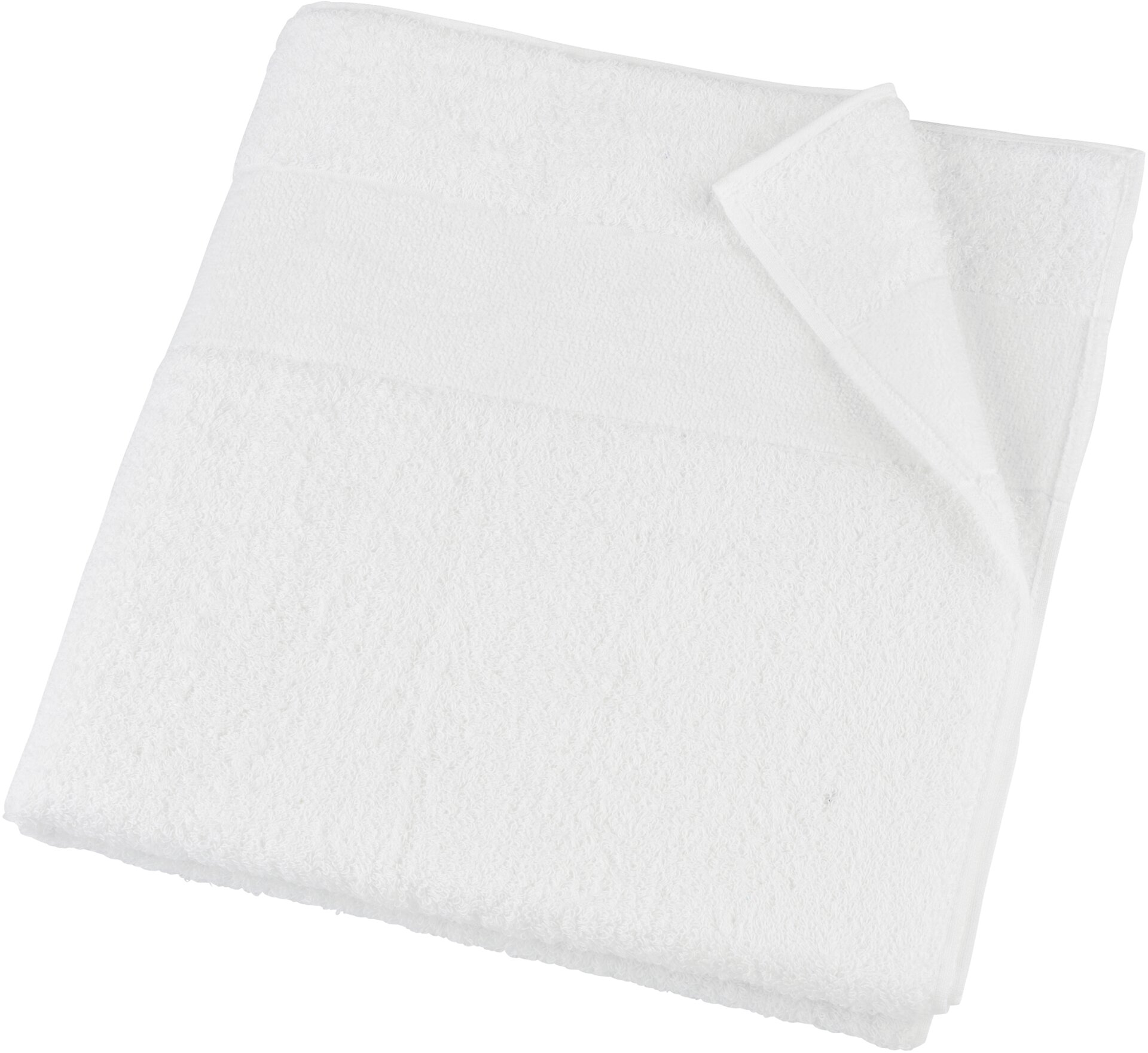 Soft FEILER bath towel, White, 68 x 150 cm, made from premium terry cotton with an Original FEILER chenille border, German craftsmanship.