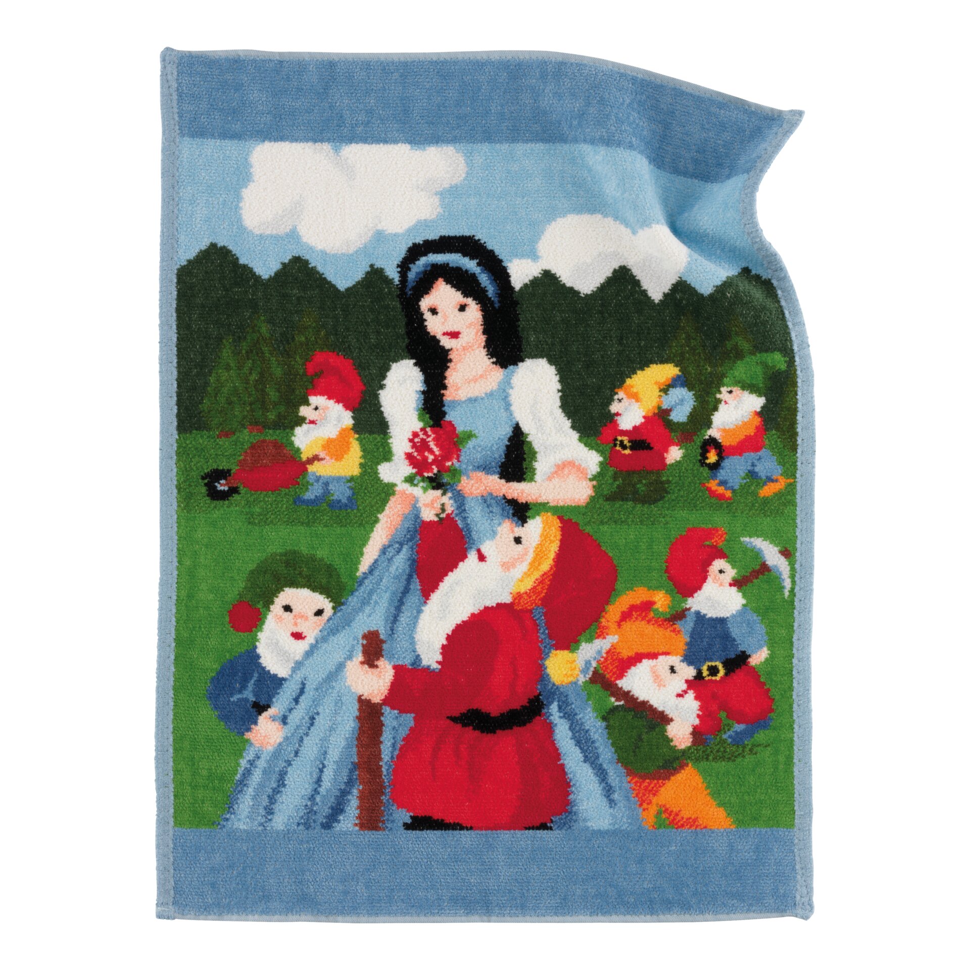 SCHNEEWITTCHEN Chenille Gästehandtuch 37 × 50 cm – Luxuriöses FEILER Handtuch aus Original FEILER-Chenille, Made in Germany.