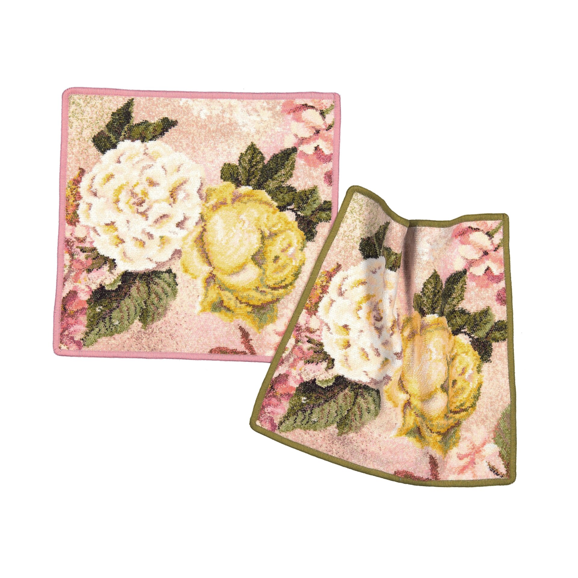 Soft FEILER face cloth SECRET, Rose, 30 x 30 cm, made from Original FEILER chenille, German craftsmanship.