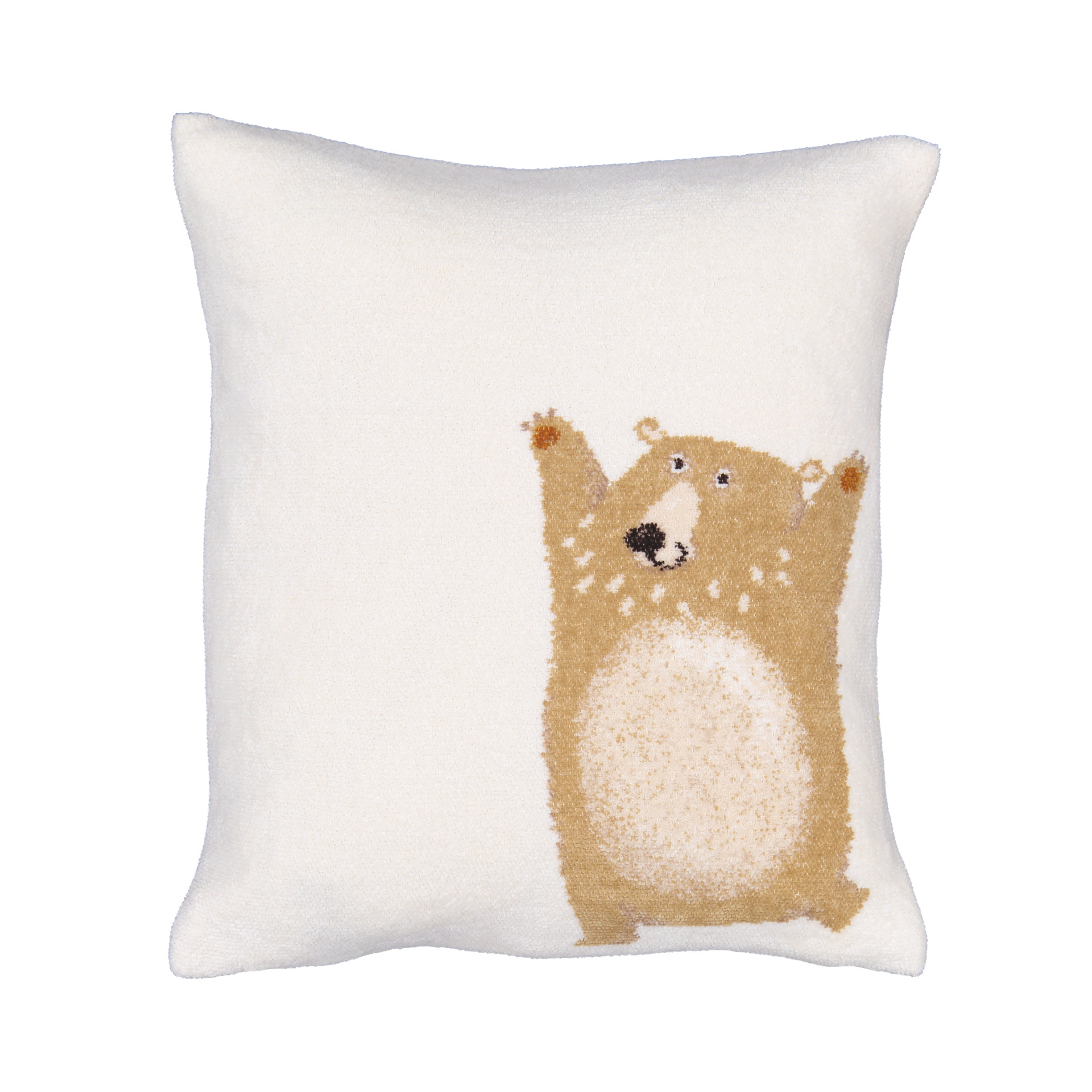 BEN Chenille Kissen 45 x 45 cm – Luxuriöses FEILER Kissen in der Größe 45 × 45 cm aus Original FEILER-Chenille, Made in Germany.