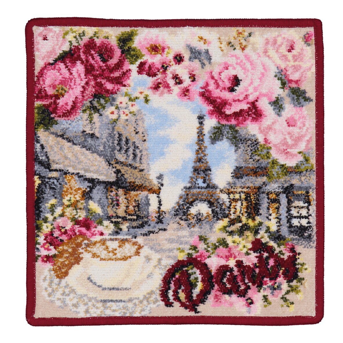 RUE Chenille Gesichtstuch 25 × 25 cm – Luxuriöses FEILER Gesichtstuch aus Original FEILER-Chenille, Made in Germany.