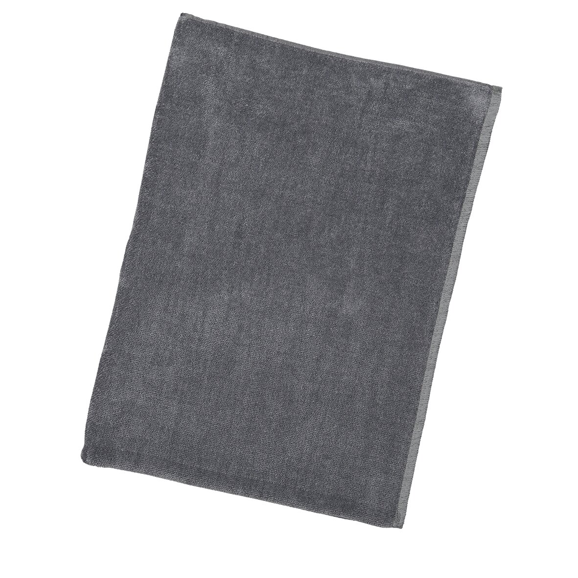 FEILER PURE Chenille Bath Towel in Grey, 100 x 150 cm, made of high-quality cotton – Elegant FEILER bath towel PURE, Grey, made from Original FEILER chenille, German craftsmanship.