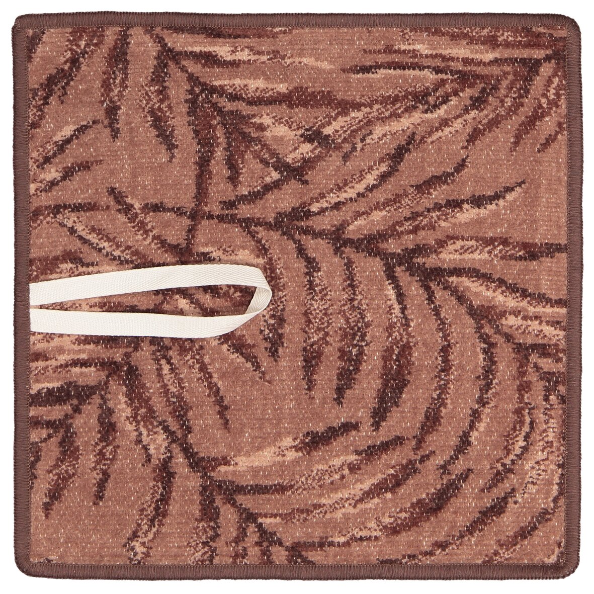 FEILER pacifier towel from the OASIS NIGHTS collection in cocoa, size 25 × 25 cm, made from Original FEILER chenille in Germany.