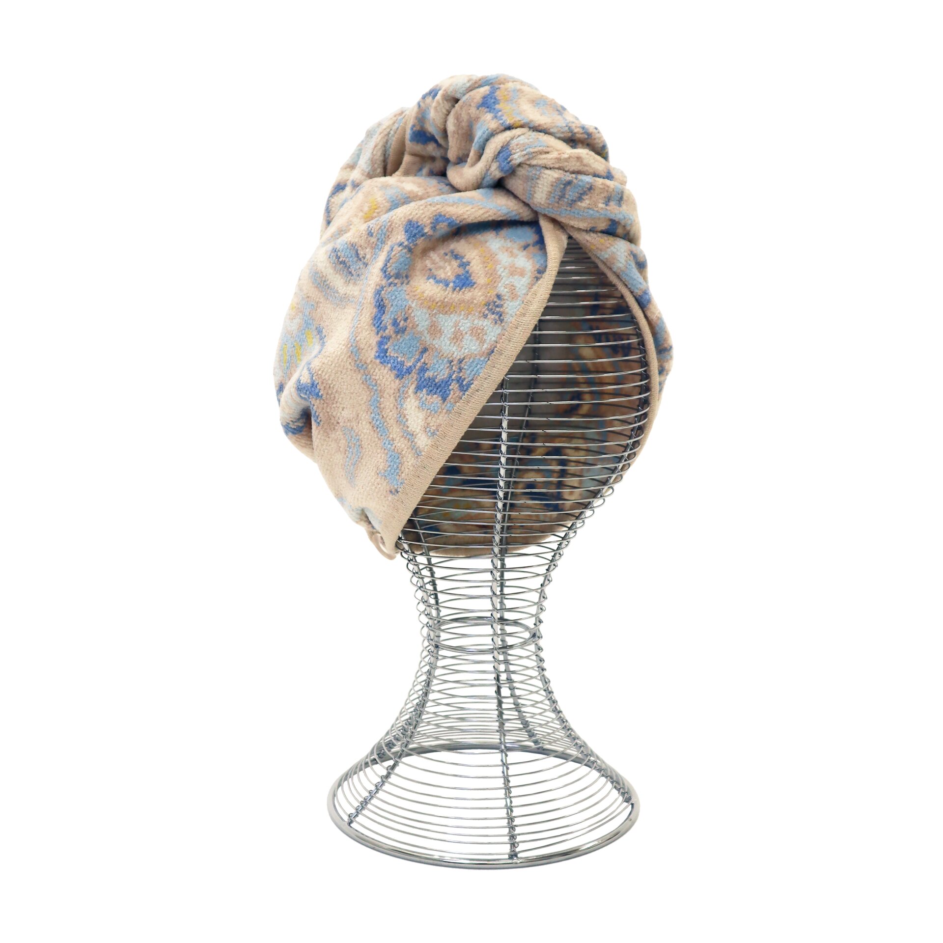 DJAMILA Chenille Handtuch-Turban one size – Luxuriöser FEILER Handtuch-Turban aus Original FEILER-Chenille, Made in Germany.