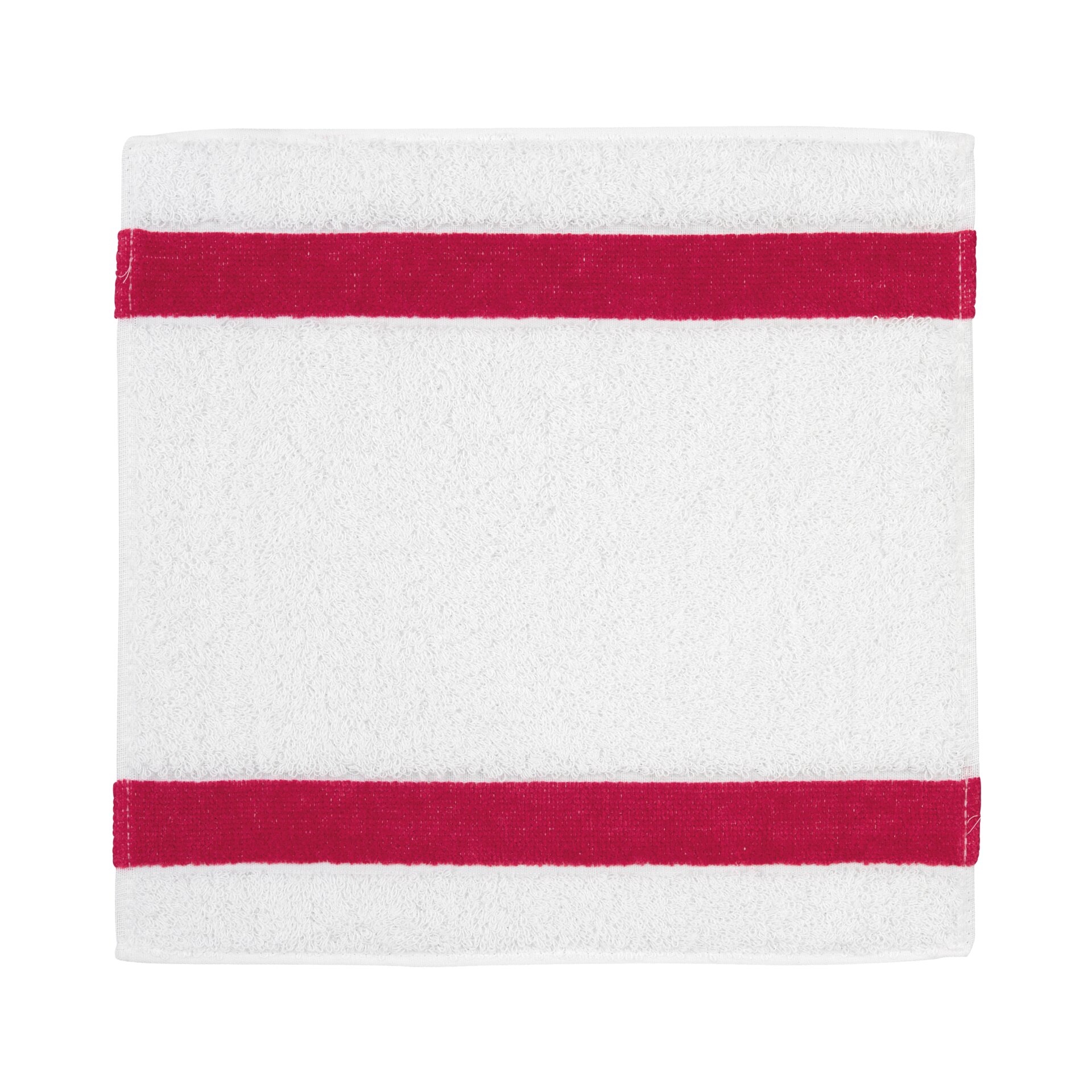EXCLUSIV Gesichtstuch 30 x 30 cm Frottier kirsche – Luxuriöses FEILER Gesichtstuch in Kirschrot in der Größe 30 × 30 cm aus Frottier mit Original FEILER-Chenille-Bordüre, Made in Germany.