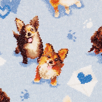Souvenir-Motiv der FEILER WITH LOVE AND PAWS Kollektion.