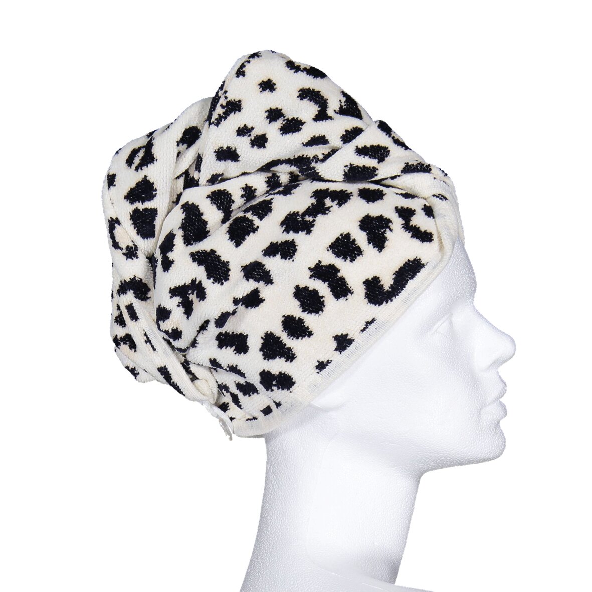 PANTHERA Chenille Handtuch-Turban one size – Luxuriöser FEILER Handtuch-Turban aus Original FEILER-Chenille, Made in Germany.