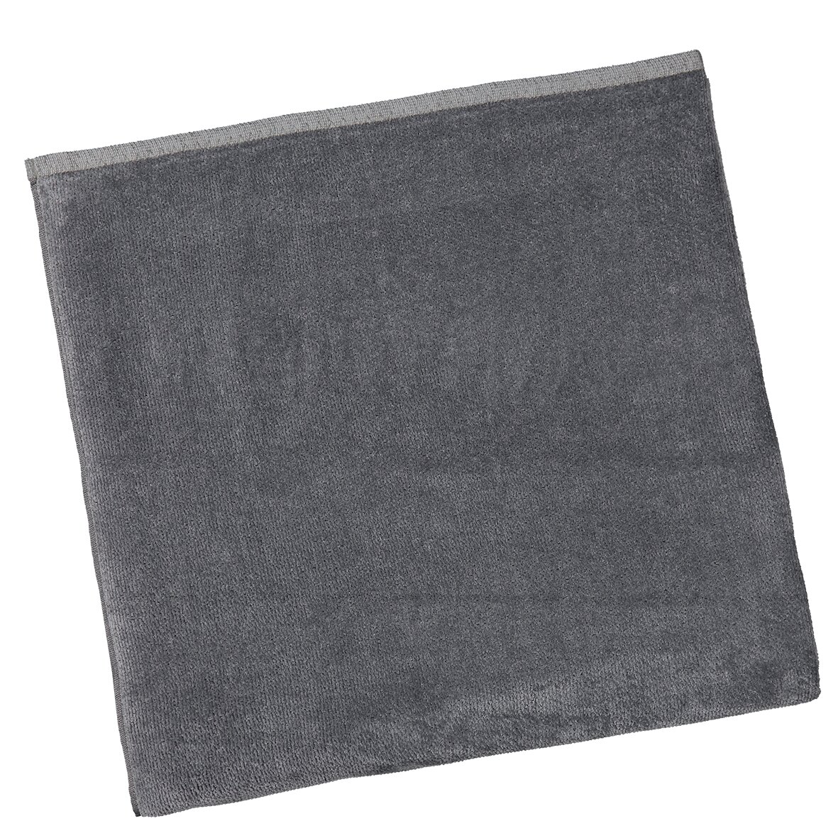 FEILER PURE Chenille product in Grey, 75 x 150 cm, made of high-quality cotton – Luxury FEILER hand towel PURE, Grey, made from Original FEILER chenille, Made in Germany.