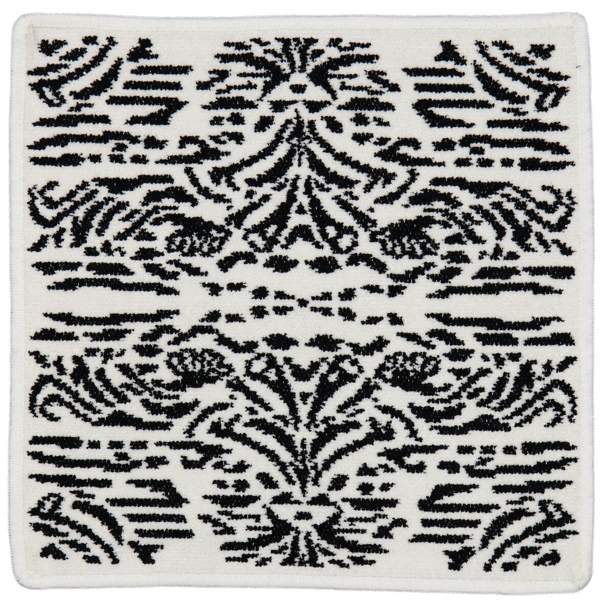 TRIBAL Chenille Beautytuch 30 × 30 cm – Luxuriöses FEILER Handtuch in Weiß aus Original FEILER-Chenille, Made in Germany.