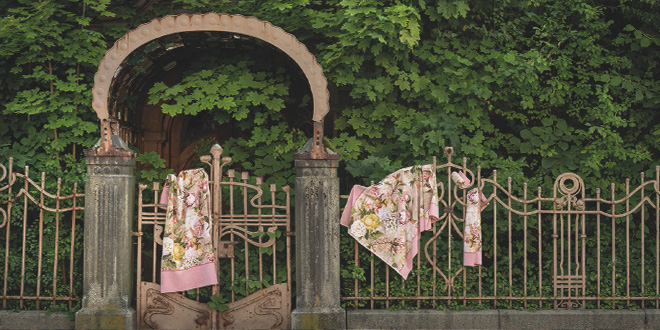 Headerbild der FEILER SECRET GARDEN Kollektion.