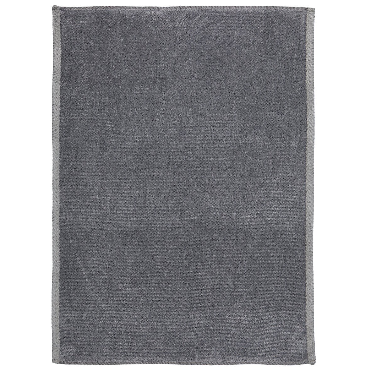 PURE Chenille-Gästetuch 37 × 50 Grau – Luxuriöses FEILER Gästetuch aus Original FEILER-Chenille, Made in Germany.