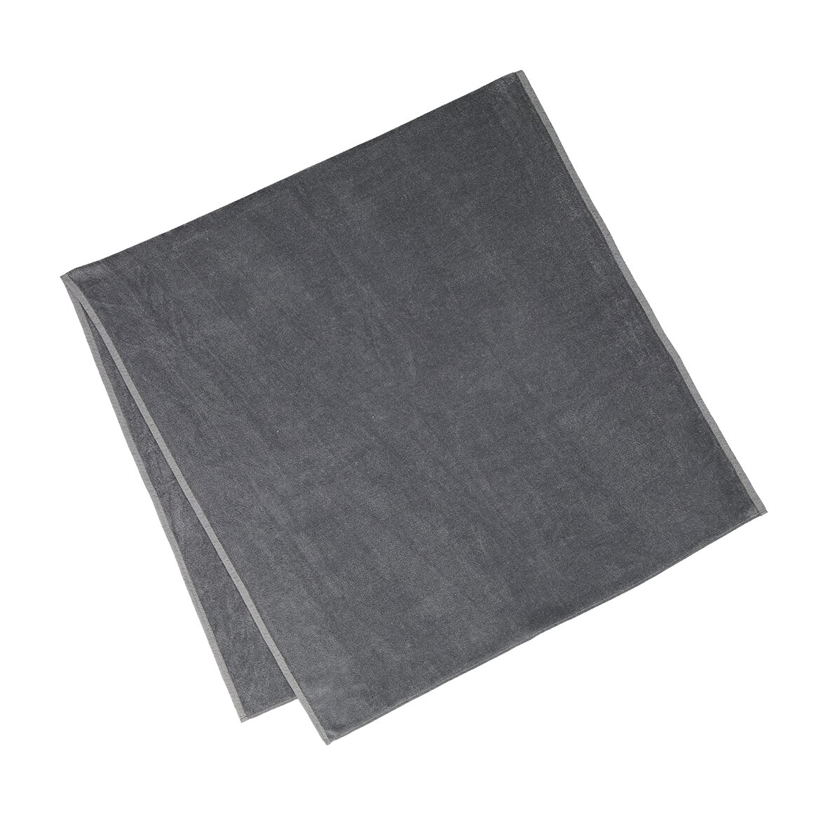 FEILER PURE Chenille product in Grey, 75 x 150 cm, made of high-quality cotton – Premium FEILER hand towel PURE, Grey, made from Original FEILER chenille, crafted in Germany.