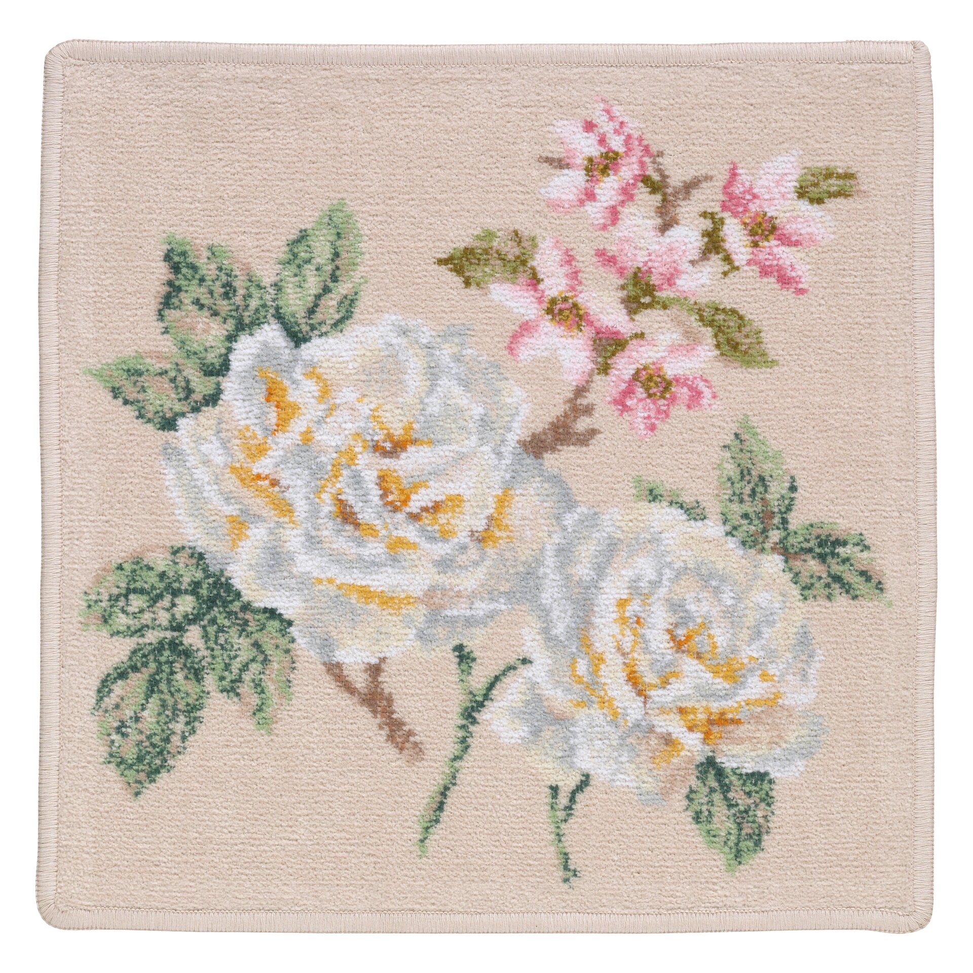 VANILLA Chenille Gesichtstuch 30 × 30 cm – Luxuriöses FEILER Gesichtstuch aus Original FEILER-Chenille, Made in Germany.