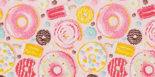Souvenir-Motiv der FEILER PINK SWEET Kollektion.