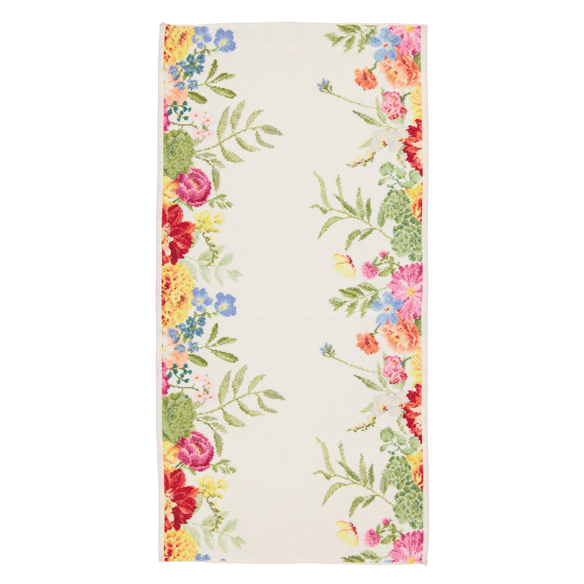 Soft FEILER hand towel SUMMER, 50 x 100 cm, made from Original FEILER chenille, German craftsmanship.