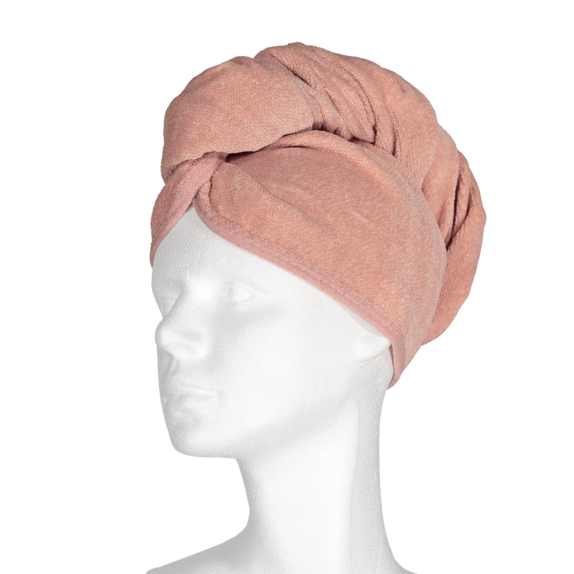PURE Chenille-Haar-Turban  Bahama – Luxuriöser FEILER Handtuch-Turban aus Original FEILER-Chenille, Made in Germany.