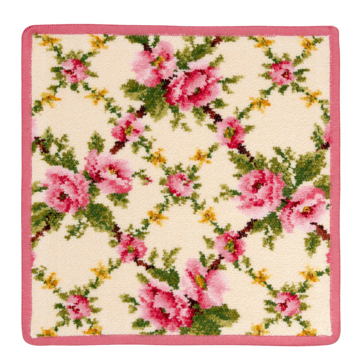 AMELIE Chenille Gesichtstuch 25 × 25 cm Himbeere – Luxuriöses FEILER Gesichtstuch aus Original FEILER-Chenille, Made in Germany.