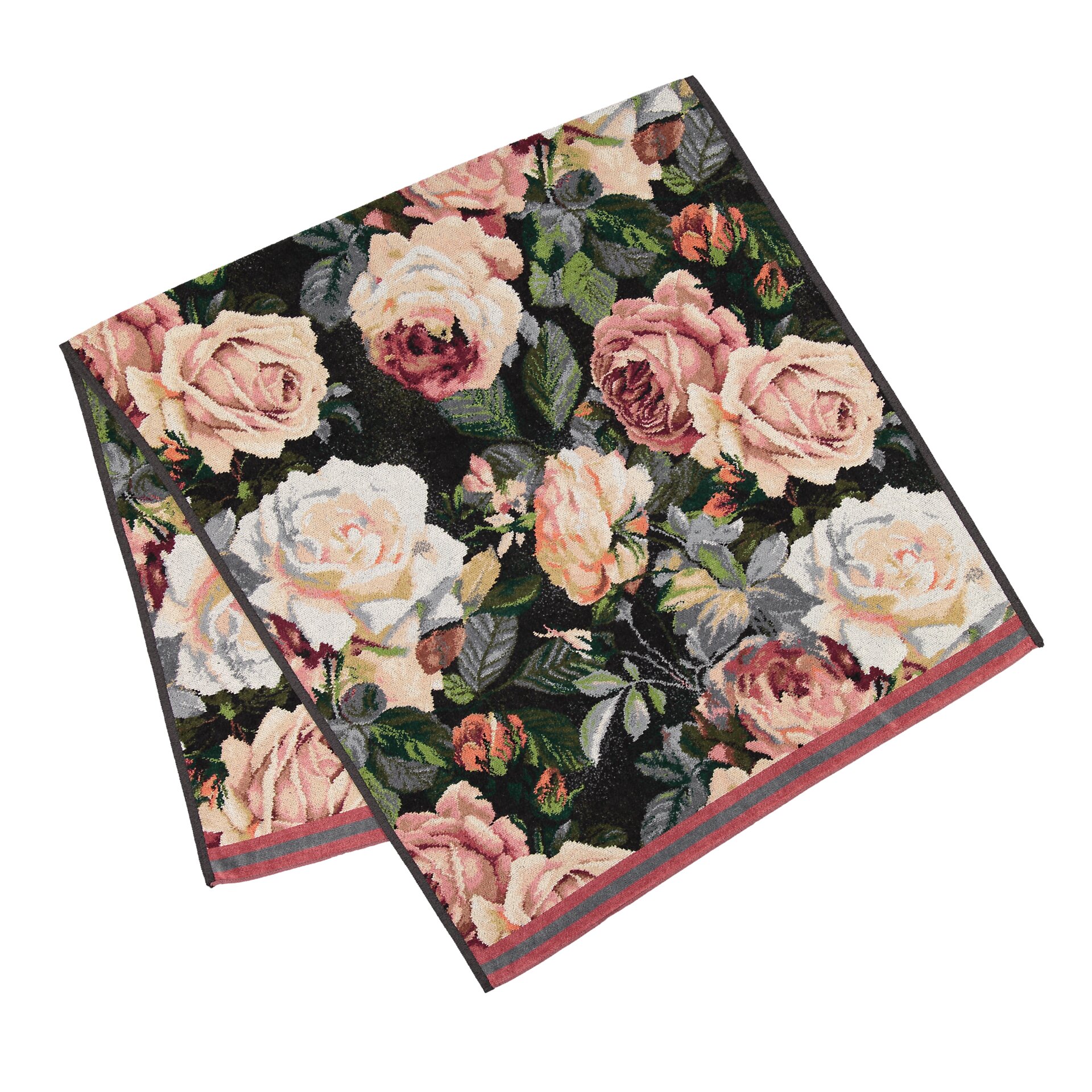 ROSALIE Chenille Duschtuch 75 × 150 cm – Luxuriöses FEILER Duschtuch aus Original FEILER-Chenille, Made in Germany.