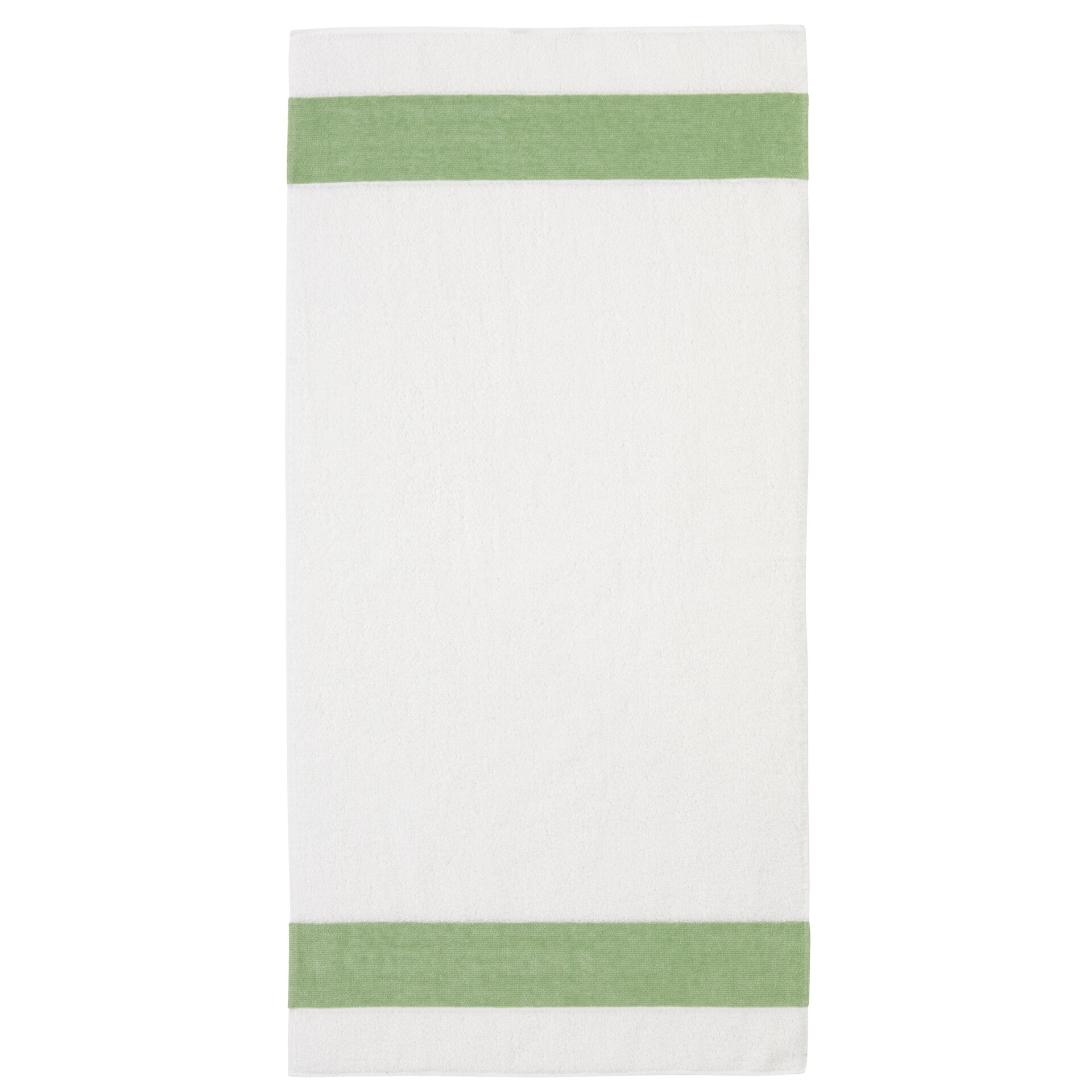 EXCLUSIV Handtuch 50 x 100  cm Frottier pistazie – Luxuriöses FEILER Handtuch in der Größe 50 × 100  cm aus Frottier mit Original FEILER-Chenille-Bordüre, Made in Germany.